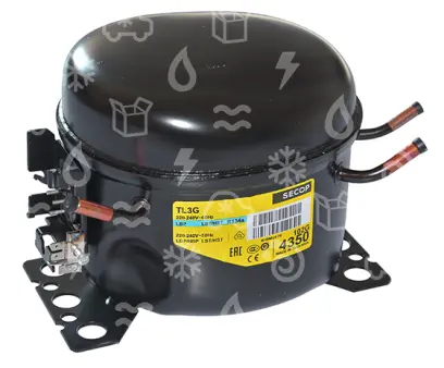 kompresor SECOP / DANFOSS TL3G LBP/HBP - R134a, 220-240V, 50 Hz, 102G4350
